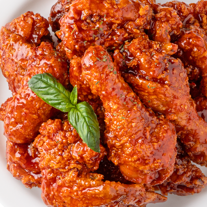 Delicious Sweet and Spicy combo GO NOM&#39;s Original Yangnyeom Chicken